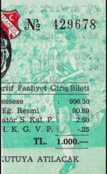 Galatasaray tarihi maç biletleri