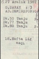 Galatasaray tarihi maç biletleri