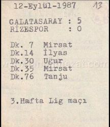 Galatasaray tarihi maç biletleri