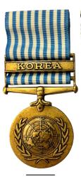 Kore savaş madalyaları