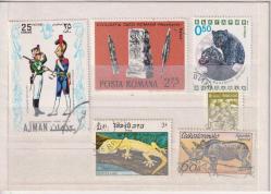 LOT.18 » DÜNYA PULLARI KARIŞIK LOT