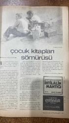 GÜNÜMÜZDE KİTAPLAR AYLIK KÜLTÜR DERGİSİ - SAYI : 9 – TARİH : OCAK 1974 -  İLHAMİ SOYSAL - FARUK EREM - AZRA ERHAT - MEHMET KARADUMAN - GÜLTEN DAYIOĞLU - FERRUH DOĞAN - MEHMET KAPIDAĞLI - CAVİT O. TÜTENGİL - AHMET KÖKLÜGİLLER - KEMAL ÖZER - SEZER TANSUĞ - MEHMETCAN KÖKSAL - TURGUT ETİNGÜ - ERKAN KEMAL - NAHİT ERUZ - SABAHAT EDİBOĞLU - Y. KENAN KARACANLAR - TARIK DURSUN K. - GÜNER ALTINTAŞ - FİKRET KUZBEL - ADİL GÜL VAHABOĞLU - HASAN YEĞİN - TALİP APAYDIN - C. ATMACA - O.K. ATOK - Ö.A. AKSOY - FAKİR BAYKURT - K. DEMİRAY - HASAN İZZETTİN DİNAMO - E.N. GÖKŞEN - SITKI SALİH GÖR - AFET MUHTEREMOĞLU - HAKKI ÖZKAN - MEHMET ÖZAY - S.N. ÖZERDİM - İ.K. KARADAYI - HALİL KOCAGÖZ - SAMİM KOCAGÖZ - A. SARIİSMAİLOĞLU - ZEYYAT SELİMOĞLU - MEHMET SEYDA - GÜNER ALTINTAŞ - İSA ÇELİK - KİTAPLAR YAZARLAR OLAYLAR - SEÇME ZAMANINA DOĞRU - DÜŞÜNCE SUÇLULARI - DÜŞÜNCE SUÇU - DEĞİŞMEYEN DEĞERLER - ÇOCUK KİTAPLARI SÖMÜRÜSÜ - ÇOCUK KİTAPLARI ÜZERİNE - OKUL KİTAPLIKLARI - ÇOCUKLAR VE DERGİLERİ - ÇOCUK E  - 72 SAYFA