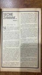GÜNÜMÜZDE KİTAPLAR AYLIK KÜLTÜR DERGİSİ - SAYI : 9 – TARİH : OCAK 1974 -  İLHAMİ SOYSAL - FARUK EREM - AZRA ERHAT - MEHMET KARADUMAN - GÜLTEN DAYIOĞLU - FERRUH DOĞAN - MEHMET KAPIDAĞLI - CAVİT O. TÜTENGİL - AHMET KÖKLÜGİLLER - KEMAL ÖZER - SEZER TANSUĞ - MEHMETCAN KÖKSAL - TURGUT ETİNGÜ - ERKAN KEMAL - NAHİT ERUZ - SABAHAT EDİBOĞLU - Y. KENAN KARACANLAR - TARIK DURSUN K. - GÜNER ALTINTAŞ - FİKRET KUZBEL - ADİL GÜL VAHABOĞLU - HASAN YEĞİN - TALİP APAYDIN - C. ATMACA - O.K. ATOK - Ö.A. AKSOY - FAKİR BAYKURT - K. DEMİRAY - HASAN İZZETTİN DİNAMO - E.N. GÖKŞEN - SITKI SALİH GÖR - AFET MUHTEREMOĞLU - HAKKI ÖZKAN - MEHMET ÖZAY - S.N. ÖZERDİM - İ.K. KARADAYI - HALİL KOCAGÖZ - SAMİM KOCAGÖZ - A. SARIİSMAİLOĞLU - ZEYYAT SELİMOĞLU - MEHMET SEYDA - GÜNER ALTINTAŞ - İSA ÇELİK - KİTAPLAR YAZARLAR OLAYLAR - SEÇME ZAMANINA DOĞRU - DÜŞÜNCE SUÇLULARI - DÜŞÜNCE SUÇU - DEĞİŞMEYEN DEĞERLER - ÇOCUK KİTAPLARI SÖMÜRÜSÜ - ÇOCUK KİTAPLARI ÜZERİNE - OKUL KİTAPLIKLARI - ÇOCUKLAR VE DERGİLERİ - ÇOCUK E  - 72 SAYFA