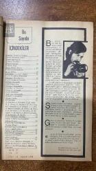 GÜNÜMÜZDE KİTAPLAR AYLIK KÜLTÜR DERGİSİ - SAYI : 9 – TARİH : OCAK 1974 -  İLHAMİ SOYSAL - FARUK EREM - AZRA ERHAT - MEHMET KARADUMAN - GÜLTEN DAYIOĞLU - FERRUH DOĞAN - MEHMET KAPIDAĞLI - CAVİT O. TÜTENGİL - AHMET KÖKLÜGİLLER - KEMAL ÖZER - SEZER TANSUĞ - MEHMETCAN KÖKSAL - TURGUT ETİNGÜ - ERKAN KEMAL - NAHİT ERUZ - SABAHAT EDİBOĞLU - Y. KENAN KARACANLAR - TARIK DURSUN K. - GÜNER ALTINTAŞ - FİKRET KUZBEL - ADİL GÜL VAHABOĞLU - HASAN YEĞİN - TALİP APAYDIN - C. ATMACA - O.K. ATOK - Ö.A. AKSOY - FAKİR BAYKURT - K. DEMİRAY - HASAN İZZETTİN DİNAMO - E.N. GÖKŞEN - SITKI SALİH GÖR - AFET MUHTEREMOĞLU - HAKKI ÖZKAN - MEHMET ÖZAY - S.N. ÖZERDİM - İ.K. KARADAYI - HALİL KOCAGÖZ - SAMİM KOCAGÖZ - A. SARIİSMAİLOĞLU - ZEYYAT SELİMOĞLU - MEHMET SEYDA - GÜNER ALTINTAŞ - İSA ÇELİK - KİTAPLAR YAZARLAR OLAYLAR - SEÇME ZAMANINA DOĞRU - DÜŞÜNCE SUÇLULARI - DÜŞÜNCE SUÇU - DEĞİŞMEYEN DEĞERLER - ÇOCUK KİTAPLARI SÖMÜRÜSÜ - ÇOCUK KİTAPLARI ÜZERİNE - OKUL KİTAPLIKLARI - ÇOCUKLAR VE DERGİLERİ - ÇOCUK E  - 72 SAYFA