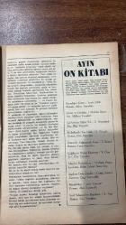 GÜNÜMÜZDE KİTAPLAR AYLIK KÜLTÜR DERGİSİ - 20/21 – AĞUSTOS/EYLÜL 1985  ERDAL ÖZ – FERRUH DOĞAN – TOMRİS UYAR – SÜREYYA BERFE – IŞIL ÖZGENTÜRK – KEMAL SÜLKER – ESEN ÇAMURDAN – SÜLEYMAN BULUT – HÜSEYİN FERHAD – RAMİS DARA – TAHİR ÖZÇELİK – SALİH BOLAT – AHMET ÖNEL – AHMET CEMAL – LEYLA PAMİR – M. ALİ KILIÇBAY – RIFAT MADENCİ – ALİŞ SAĞIROĞLU – MUZAFFER UYGUNER – DİNÇER SEZGİN – BEHZAT AY – TAMER K. BİLGİN – KADİR YERCİ – ATİLLA ÖZKIRIMLI – ŞENAY İŞÖZEN – SUAT AKOĞLU – BÜLENT ERKMEN  KAĞIDA YİNE ZAM – HAFİYELİK VE SANSÜR – YORGUNLAR VE ODALARDA – YAZMA HASTALIĞI – SENET DAVET SERVET – ON ÜÇ YIL ÖNCE – OKUR AZLIĞI VE SÖMÜRÜ – SANAT ÜRETİMDİR – REFİK DURBAŞ’IN ŞİİRİ – AHMET ADA’NIN ŞİİRLERİ – BİR İÇ EĞİTİM DİZİSİ – YANLIŞLIK TUTKUNLARI – YERSİZ ATAKLAR – ŞİİR VE ÖZGÜNLÜK’E EK – TEDAVÜLDEN KALKMIŞ PARALAR – GENE DE BİR CEVAP – SAYFİYEDE EDEBİYAT MATİNESİ – GÖKOVA SANTRALI FESTİVALİ – ÇAĞDAŞ YAYINCILIK – BİR ÇÖKÜŞ ROMANI – HİNDİSTAN’A BİR GEÇİT – SARTRE’IN SİNEKLERİ – TEVFİK FİKRET  - 72 SAYFA