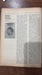 GÜNÜMÜZDE KİTAPLAR AYLIK KÜLTÜR DERGİSİ - SAYI : 10 – EKİM 1984  ÇETİN ALTAN – TOMRİS UYAR – FAKİR BAYKURT – SÜREYYA BERFE – KEMAL SÜLKER – AHMET ÖNEL – HİLMİ YAVUZ – AHMET CEMAL – MERAL ALPAY – İBRAHİM YILDIRIM – MUZAFFER BUYRUKÇU – GÜRSEL AYTAÇ – SELİM İLERİ – SENNUR SEZER – MUSTAFA BALEL – MUZAFFER UYGUNER – SÜLEYMAN BULUT – FATİH ÖZGÜVEN – FİGEN GÖKBERK – AHMET N. ÖZTÜRK – HATİCE AYNUR – NECATİ ABACI – ERDOĞAN BAŞOL – SELÇUK HÜNERLİ – H. İBRAHİM IŞIK – MESUT YALVAÇ  HER ŞEY ÜZERİNE – ÇİLLİ – ALLAH KURTARSIN AMA KİMİ – ANTOLOJİ VE ÖZET – REMZİ BENGİ – OLTADA KÜLTÜR VAR – RUSSELL VE FELSEFE GELENEĞİ – SHAKESPEARE – TÜRKİYE’DE MİLLİ KÜTÜPHANE – ŞAİR NEDİM’İN AŞKI – MAVİ KARANLIK’TA İÇERİK – TUTSAKLAR – VIRGINIA WOOLF’U ANLAMAK – TAŞLI TARLADAKİ EV – AY VE ŞENLİK ATEŞLERİ – İNSAN YETİŞTİRME DÜZENİMİZ – YAŞAMIN UCUNA YOLCULUK – BRECHT’İ ANLAMAK – GÜNER SÜMER’İN OYUNLARI – PAYEL YAYINEVİ – BERTRAND RUSSELL KAYNAKÇASI – SHAKESPEARE KAYNAKÇASI – NEDİM – BİR AVUÇ FOTOROMAN – YENİ - 64 SAYFA