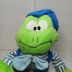 Vintage İspanyol Play-Me Kurbağa Peluş 30cm 80'ler