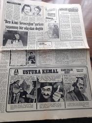 Son Havadis Gazetesi - Turkish Newspaper - 24 Aralık 1976 - bakanlar Kurulu anarşik olayları görüştü - Süleyman Demirel hükümeti her gün beşiğe koyup sallıyorlar dedi - savcılık temizlik işçilerini yasa dışı direnişe sevk eden Genel İş hakkında soruşturma açtı - müfettişler İstanbul'un çöp konusunu inceliyor Fotoğrafı - Ahmet İsvan bir yıl içinde 600 milyon lira hükümet yardımı aldı - denizcilik bankasından emekli olan 321 kişiyi armağan verildi - ülkücü öğrenci Cengiz Şen'in cenazesi törensiz kaldırıldı Fotoğrafı - ODTÜ rektörü Ilgaz Alyanak görevden alındı - SSK yeni genel müdürü İsmet Kaya Erdem göreve başladı - Vakko'dan kimler için armağan seçilir - Dolmuş Şov'da İskender Doğan Nejat Uygur ve Yıldıray Çınar Fotoğrafı - Küçük ev dizisi - üretimi durduran Tofaş işçilerine kurs veriyor - ah bu gençlik oynayanlar Gülgün Erdem Aynur Aydan Ve Hayal Sirer Foto Roman - Ben kimi seveceğim şarkısının notaları Fotoğrafı - ilk bestesini 18 yaşında yapan İsmet Nedim Fotoğrafı - Nazan Şoray