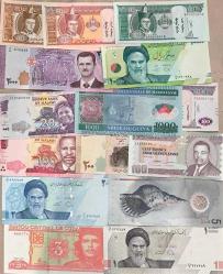 15 adet Yabancı Kağıt Para Lotu ÇİL