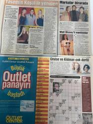 HÜRRİYET KELEBEK GAZETESİ DOĞUM GÜNÜ HEDİYESİ (TURKISH NEWSPAPPER) - 28 MART  2000 - SADECE 4 SAYFADIR -Gülriz Sururi-Engin Cezzar-Caner Alper-Hülya Avşar-Oprah Winfrey-Rosie O’Donnell-Camryn Manheim-Roseanne-Hillary Clinton-Yasemin Koşal-Mehmet Ali Erbil-Neşe Erberk-Defne Samyeli-Derya Baykal-Seda Sayan-Nicole Kidman-Tom Sizemore-Hilal Cebeci-70leri yad ettik-Bir metre kumaş bin ayıbı örtüyor-Yasemin Koşal’la yeniden-Markalar birarada-Walt Disney’li mankenler-Büyük Outlet panayırı başladı-Asker kaçakları-Cruise ve Kidman çok dertli-İçinizdeki aşçıyı uyandırın çıksın televizyona yarışsın