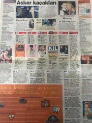 HÜRRİYET KELEBEK GAZETESİ DOĞUM GÜNÜ HEDİYESİ (TURKISH NEWSPAPPER) - 28 MART  2000 - SADECE 4 SAYFADIR -Gülriz Sururi-Engin Cezzar-Caner Alper-Hülya Avşar-Oprah Winfrey-Rosie O’Donnell-Camryn Manheim-Roseanne-Hillary Clinton-Yasemin Koşal-Mehmet Ali Erbil-Neşe Erberk-Defne Samyeli-Derya Baykal-Seda Sayan-Nicole Kidman-Tom Sizemore-Hilal Cebeci-70leri yad ettik-Bir metre kumaş bin ayıbı örtüyor-Yasemin Koşal’la yeniden-Markalar birarada-Walt Disney’li mankenler-Büyük Outlet panayırı başladı-Asker kaçakları-Cruise ve Kidman çok dertli-İçinizdeki aşçıyı uyandırın çıksın televizyona yarışsın