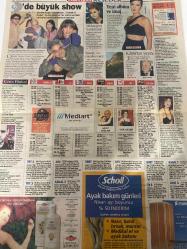 HÜRRİYET KELEBEK GAZETESİ DOĞUM GÜNÜ HEDİYESİ (TURKISH NEWSPAPPER) - 7 NİSAN  2000 - SADECE 4 SAYFADIR -Atilla Taş-Pınar Yılmazer-Yasemin Boran-Gül Nihal Eken-Levent Kırca-Oya Başar-Ayşe Mine-Mehmet Ali Erbil-Rauf Denktaş-Çağla Şikel-Burak Özçivit-Drew Barrymore-Benim ruhumda Şovenlik var-Alışverişe hücum hali-Koç partisi ertelendi-Diyet lezzetler yarıştı-İşte muhteşem tarifler-Okuldan kovuldu-Çağla’nın zehirli çiçeği-Patroniçenin emri-Cansız mankenin işi-Ö’de büyük show-Yeni albüm ve imaj-Kıbrıs’tan yayın-İnanç ve medeniyet
