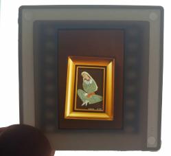 5 ADET OSMANLI MİNYATÜR SANATI DİA FOTOĞRAF 1990'LAR ÇEKİM KONDİSYON YÜKSEK KOLEKSİYONLUK NADİR (B)