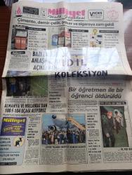 Milliyet Gazetesi - Turkish Newspaper - 17 Mart 1979 - çimento Demir Çelik şeker ve sigaraya zam geldi - İstanbul'da 10 ton sahte yağ ele geçirildi Fotoğrafı - Almanya ve Hollanda'dan 100 F 104 uçağı alıyoruz - Süleyman Demirel TRT'den hesap sormayan namerttir dedi - öğretmen ve yöneticiler tanıklık yapınca Darüşşafaka tatil edildi - Allah dışarıdakilerin yardımcısı olsun yazan Burhan Felek - Çin Devlet Başkanı Hua Vietnam'dan tamamen çekildik dedi - İhsan Sabri Çağlayangil bu hükümet İnönü'nün tabiriyle fena gidecektir dedi - ülkücünün taktiği yoktur yazan Örsan Öymen - kültür bakanı Ahmet Taner Kışlalı Maria Rita Epik'le görüştü - 3. Balkan film şenliği 14 21 Nisan'da İstanbul yapılacak - Melike Demirağ Sürü filminde Fotoğrafı - insanları kandıranlar yazan Metin And - haftanın filmi Kanal başrolde Tarık Akan Tuncel Kurtiz Meral Orhonsay Bulvar Taksim Venüs sinemasında - Galatasaray ve Fenerbahçe yıllarca Türk basketbolunda önderlik yaptılar - milli takımımızın Malta maçı kadrosu