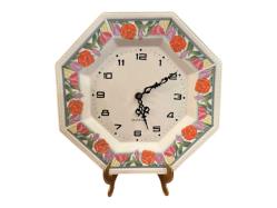 26 cm çapında porselen den Avrupa duvar saati