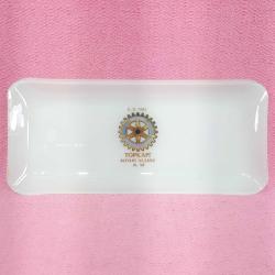 VINTAGE 8.11.1983 TOPKAPI ROTARY KULÜBÜ IX. YIL  HATIRA CAM TEPSİ