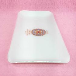 VINTAGE 8.11.1983 TOPKAPI ROTARY KULÜBÜ IX. YIL  HATIRA CAM TEPSİ