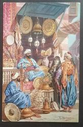 İstanbul Kapalıçarşı Antikacı Kartpostal Nöf