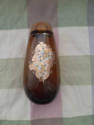 El İşlemeli Bohem Vazo