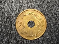 1948 YILI MADENİ 2,5 KURUŞ  TCM 4529