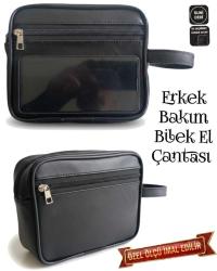 SEVBAGS ERKEK BAKIM BİLEK EL ÇANTASI SUNİ DERİ
