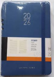 Ajanda  2026 Yılı 13x21 Cm LACİVERT Gıpta