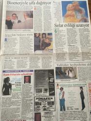 KELEBEK GAZETESİ DOĞUM GÜNÜ HEDİYESİ (TURKISH NEWSPAPPER) - 10 MART 1997 - TAM TAKIM 4 SAYFADIR -Neslihan Akbaş-Sinan Özbalcı-Yekta Kara-Nesrin Aydın-Sibel Tüzün-Levent Candaş-Eli Dayıoğlu-Yasemin Boran-Güzün Abla-Dr Gündüz Tezmen-Perihan Korkmaz-Azize Bergin-Zehra Kalyoncu-Muzaffer Akpınar-Zerrin Kalyoncu-Müzik ve dansın uyumu-İstanbul Devlet Opera ve Balesi müzikallerden seçmeler ile izleyicilerini selamlıyor-Gençler opera ve balenin güvencesi-2 gün sonra evlenecek-Elektrik ve su faturası gelince-Bizim Grammylerimiz Kraldan-Vücudunuzun sesini dinleyin-Merak ettikleriniz-Bağışıklıklarını kontrol ettirin-Püf noktası Çiçek kuruturken-Olağanüstü renkler inanılmaz fiyatlar-Bioenerjiyle şifa dağıtıyor-Arıca’dan başkana sitem-Sırlar evliliği uzatıyor-Talihliler hediyelerini aldı-Bediş’in kayak keyfi-Trabzon eğleniyor-TV’nin şiddeti-Kamp macerası-Orfeckin bedeli-Blame my father-Silahsız ve tehlikeli-Uzaydan saldıranlar