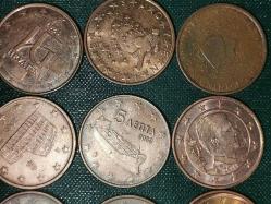 11  FARKLI ÜLKE   5   EURO CENTLERİ