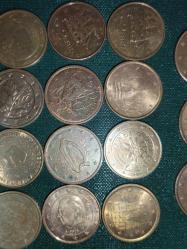 19  ADET FARKLI ÜLKELERİN 3 ADET 5 CENT - 13 ADET 2 EURO CENT - 3 ADET 1 CENTLERİ