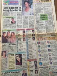 KELEBEK GAZETESİ DOĞUM GÜNÜ HEDİYESİ (TURKISH NEWSPAPPER) -22 OCAK 1991 - TAM TAKIM 4 SAYFADIR -Emel Sayın-Nükhet Duru-Şener Şen-Meral Mansuroğlu-Mine Arasan-Fatma Batukan-Berran Kançal-Tülin Aktar-Lale Naim-İlkay Sunay-Zuhal Olcay-Leyla İsmier-Ali Kocatepe-Zeki Müren-Bülent Ersoy-Muazzez Abacı-İbrahim Tatlıses-Sibel Can-Ayşe Tunalı-Hülya Avşar-Nalan Altınörs-Nuray Hafiftaş-Harika Avcı-Pınar Eliçe-Burhan Çaçan-Belkıs Akkale-Nur Ertürk-Sedat Örsel-Erdal İpekeşen-Ali Poyrazoğlu-Bülent Kayabaş-Ayşen Gruda-Zerrin Sümer-Levent Kazak-Nilüfer-Peker Açıkalın-Levent Tülek-Selma Güneri-Üzüntü şişmanlatıyor-Özel isimlerle Özel Geceler-Gravür sanatında erkek tekelini kırdılar-Dick Tracy hâlâ gündemde-Zuhal Olcay İşçi oluyor-Eğitim dediğin böyle olur-Melodili çoraplar-Bilmemek ayıp değil-Evlilik köşesi-Sesi Başkentte kulağı İstanbulda-Müzik Dostları-Harikaya çifte savcı-TRTde zihniyet değişecek-Kahkaha Tufanı-Mizah anarşistleri-Yıldızınız-Bu gecenin filmleri-Sarı Solo-Daki-Ka-Müzik Bahçesi-Kelebek-