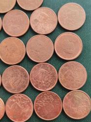 FRANSA  1999 - 2023 ARASI  23 ADET  1 EUROCENT  SADECE 2001 - 2002 - 2019  EKSİK