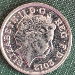 İNGİLTERE  2012  5 PENCE