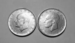 734// 1 Lira (1971,1972)