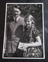 Adolf Hitler 1935  fotoğraf propaganda kartı No:172