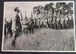 Adolf Hitler 1935  fotoğraf propaganda kartı No:33