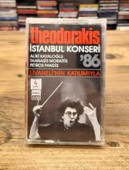 ZÜLFÜ LİVANELİ MİKİS THEODORAKİS İSTANBUL KONSERİ 86 KASET JELATİNLİ