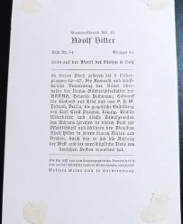 Adolf Hitler 1935  fotoğraf propaganda kartı No:84