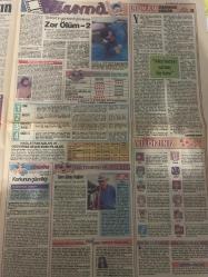 KELEBEK GAZETESİ DOĞUM GÜNÜ HEDİYESİ (TURKISH NEWSPAPPER) - 15 ŞUBAT 1991 - TAM TAKIM 4 SAYFADIR -Müge Oruçkaptan-Levent Çakır-Mehmet Ali Erbil-Ali Kırca-Aziz Nesin-Yavuz Özkan-İbrahim Karamemet-Bob Rafelson-Natalie Wood-Ekrem Batu-Çetin Çeki-Emel Sayın-Hasretlik zor şey-Adet sorunlarının nedenleri çok çeşitli-Mutluluğu Persil ile yakalayın-Çok güzellerin ABD çıkarması-Genç kalın çok yaşayın-Otel saunasında mayo defilesi-Bilmemek ayıp değil-Akıllı kadın puan topluyor-Apartmanda yalnız değilsiniz-Zor Ölüm 2-Şiddetin görkemli gösterisi-Ateş bacayı sarmış bir kere-Cuma cümbüşü-Bilerek muzırlaştık-Gazi sunucu-Penelope-Cinayet Reçetesi-İkinci Vardiya