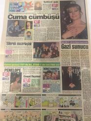 KELEBEK GAZETESİ DOĞUM GÜNÜ HEDİYESİ (TURKISH NEWSPAPPER) - 15 ŞUBAT 1991 - TAM TAKIM 4 SAYFADIR -Müge Oruçkaptan-Levent Çakır-Mehmet Ali Erbil-Ali Kırca-Aziz Nesin-Yavuz Özkan-İbrahim Karamemet-Bob Rafelson-Natalie Wood-Ekrem Batu-Çetin Çeki-Emel Sayın-Hasretlik zor şey-Adet sorunlarının nedenleri çok çeşitli-Mutluluğu Persil ile yakalayın-Çok güzellerin ABD çıkarması-Genç kalın çok yaşayın-Otel saunasında mayo defilesi-Bilmemek ayıp değil-Akıllı kadın puan topluyor-Apartmanda yalnız değilsiniz-Zor Ölüm 2-Şiddetin görkemli gösterisi-Ateş bacayı sarmış bir kere-Cuma cümbüşü-Bilerek muzırlaştık-Gazi sunucu-Penelope-Cinayet Reçetesi-İkinci Vardiya
