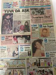 KELEBEK GAZETESİ DOĞUM GÜNÜ HEDİYESİ (TURKISH NEWSPAPPER) - 4 ARALIK  1991 - TAM TAKIM 6 SAYFADIR -Füsun Önal-Magic Johnson-Birsen Yılmazer-Murat Aykaç Erginöz-Cemal Dündar-Azize Bergin-Adnan Şenses-Zeki Müren-Muazzez Abacı-Coşkun Sabah-Ayhan Aşan-İzzet Altınmeşe-Nuray Hafiftaş-Sigourney Weaver-Anthony Hopkins-Bir kadının dramı-Ezeli ve ebedi aşk Fırat-Boşanamayan kadın onursuz değildir-Bilmemek ayıp değil-Durmayın harekete geçin-Şarkıcı dediğin-Yuva da aşk-Duvarların ötesi-Bir Engel Daha-Aşk Üçgeni-Sistaki Goriller-Hep Benim Başıma Geliyor