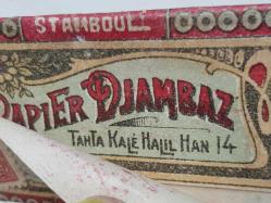 OSMANLICA SİGARA KAĞIDI: İKİ CAMBAZ SİGARA KAĞIDI