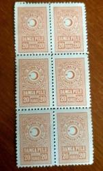 Damga Pulu 20 Kuruş 6 lı Lot