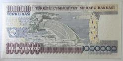 7. Emisyon 3. Tertip 1 Milyon Türk Lirası O32 803888 Çil Kondisyonda Koleksiyonluk Eski Para
