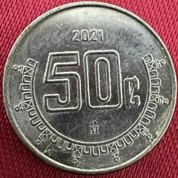Meksika 50 Centavo 2021
