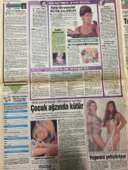 KELEBEK GAZETESİ DOĞUM GÜNÜ HEDİYESİ (TURKISH NEWSPAPPER) - 8 OCAK 1991 - TAM TAKIM 4 SAYFADIR -Cicciolina-Aydan Şener-Tanju Okan-Dr Gündüz Tezmen-Leyla İsmir-Ayşe Tunalı-Zeki Müren-Sibel Can-Belçis Akkale-Nuray Hafiftaş-Ali Poyrazoğlu-Ayşen Gruda-Bülent Kayabaş-Zerrin Sümer-Eda-Evlendiğine kimsecikleri inandıramıyor-Baldırlarınızı sıkılaştırın-Bir şarkıcı yetişiyor-Yine televizyonun kaymağını yiyecek-Ayrılıklar da beraberler-Sahnede buluştular-Minİk lokmalardaki büyük kaloriler-Zayıflamak için kendinizle savaşmayın-ABD’nin ünlü zayıflama sistemi Nutra Slim Türkiye’de-Bilmemek ayıp değil-Çocuk ağzında küfür-Yeğenini yetiştiriyor-Tunalı hasret giderecek-Çok sesliliği seviyor-Dışarıda kasvetli bir hava vardı-İnsanlık Hali-Yaz Tatili-Kör Talih-Satılmış Adam-Televizyoncular Eda’nın peşinde