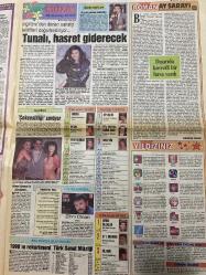 KELEBEK GAZETESİ DOĞUM GÜNÜ HEDİYESİ (TURKISH NEWSPAPPER) - 8 OCAK 1991 - TAM TAKIM 4 SAYFADIR -Cicciolina-Aydan Şener-Tanju Okan-Dr Gündüz Tezmen-Leyla İsmir-Ayşe Tunalı-Zeki Müren-Sibel Can-Belçis Akkale-Nuray Hafiftaş-Ali Poyrazoğlu-Ayşen Gruda-Bülent Kayabaş-Zerrin Sümer-Eda-Evlendiğine kimsecikleri inandıramıyor-Baldırlarınızı sıkılaştırın-Bir şarkıcı yetişiyor-Yine televizyonun kaymağını yiyecek-Ayrılıklar da beraberler-Sahnede buluştular-Minİk lokmalardaki büyük kaloriler-Zayıflamak için kendinizle savaşmayın-ABD’nin ünlü zayıflama sistemi Nutra Slim Türkiye’de-Bilmemek ayıp değil-Çocuk ağzında küfür-Yeğenini yetiştiriyor-Tunalı hasret giderecek-Çok sesliliği seviyor-Dışarıda kasvetli bir hava vardı-İnsanlık Hali-Yaz Tatili-Kör Talih-Satılmış Adam-Televizyoncular Eda’nın peşinde