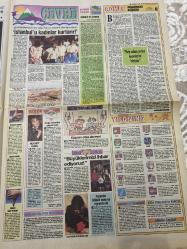 KELEBEK GAZETESİ DOĞUM GÜNÜ HEDİYESİ (TURKISH NEWSPAPPER) - 13 ŞUBAT 1991 - TAM TAKIM 4 SAYFADIR -İlknur Bozkurt-Monica Sgarbi-Tanju Okan-Robin Williams-Leyla İsmiler-Güneş Tezmen-Azize Bergin-Nükhet Duru-Muzaffer Buyrukçu-Fatma Batukan-Leyla Poyraz-Atilla İçli-Aytaç Arman-Meral Oğuz-Harrison Ford-Gene Wilder-Aşk acısı unutulur-Yardım meleği-Bütün modacılar peşinde o ille de sinema diyor-Yürüyün uzun yaşayın-Tanju Okan’dan sigaraya veda-Uyuşturucu ve seks tutkunuydum-Kanun keman-Bilmemek ayıp değil-Kaşlar keman-Evlilik köşesi-İstanbul’u kadınlar kurtarır-Roman Rüzgarı-Yalana devam-Gülmeden güldürüyor-Biri ve Diğerleri-Frisco’lu Çocuk-Zaman tüneli