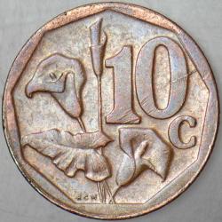 GÜNEY AFRİKA CUMHURİYETİ 10 CENT 2015.