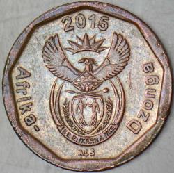 GÜNEY AFRİKA CUMHURİYETİ 10 CENT 2015.