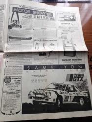 Günaydın Gazetesi - Turkish Newspaper - 12 Aralık 1986 - Ankara İncirli lisesi öğrencisi Aysel Genç Kenan Evren'e Turgut Özal'ı şikayet etti fotoğraf - Bulgaristan'da Türklere zulüm yapılmıyor diyen Bulgarlar rezil oldu - Türkiye'nin Melbourne başkonsolosluğuna sığınan dünya şampiyonu Naim Süleymanov Bulgar zulmünü anlattı Fotoğrafı - SHP'de isyan - 52 milyonluk 72 jaguar satıldı - Paris geceleri röportaj Mustafa Ömer Yalçın - suyun içinde inanılmaz gösteri Fotoğrafı - İbrahim Tatlıses ağladı fotoğraf - Avrupa ülkelerinde radyasyon Türkiye'den daha fazla - İzmir'de 613 kedi ve köpekten 263'ü kuduz çıktı - Fatih'in fedaisi Kara Murat Eser Rahmi Muratoğlu - Güzin Abla dertleriniz için buradayım - Motor Show 86 - Yeni Futbol federasyonu Başkanı Ali Uras ateşle oynuyor Fotoğrafı - Beşiktaş basketbol takımı kupa yorgunu Efes Pilsen'i rahat yendi - futbol hayatını Almanya'da sürdüren Selçuk Yula döndü Fotoğraf - İsveçli manken Suzanna Linsstahl bizde bakirelik ayıp sayılıyor dedi fotoğraf